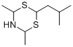 Structure of 2-Isobutyl-4,6-dimethyldihydro-4H-1,3,5-dithiazine