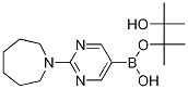 Structure of Hexahydro-1-[5-(4,4,5,5-tetramethyl-1,3,2-dioxaborolan-2-yl)-2-pyrimidinyl]-1H-azepine