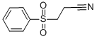 Structure of 3-(PHENYLSULFONYL)PROPIONITRILE