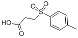 3-[(4-methylphenyl)sulfonyl]propanoic acid(SALTDATA: FREE)结构式