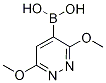 Structure of 3,6-Dimethoxylpyridazine-4-boronic acid