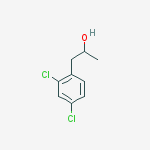 Structure of 1-(2,4-dichlorophenyl)propan-2-ol