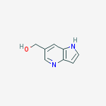 Structure of (1H-Pyrrolo[3,2-b]pyridin-6-yl)methanol