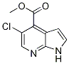 Structure of Methyl 5-Chloro-1h-Pyrrolo[2,3-B]pyridine-4-Carboxylate