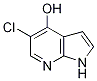 Structure of 5-Chloro-1h-Pyrrolo[2,3-B]pyridin-4-Ol