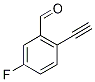 2-ethynyl-5-fluorobenzaldehyde结构式