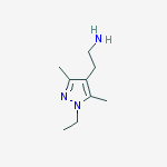 Structure of 2-(1-ETHYL-3,5-DIMETHYL-1H-PYRAZOL-4-YL)ETHYLAMINE