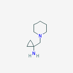 Structure of 1-(1-PiperidinylMethyl)-cyclopropanaMine