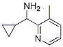 Structure of 1-CYCLOPROPYL-1-(3-METHYL-2-PYRIDINYL)METHANAMINE