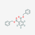 Structure of DIBENZYLPHTHALATE-D4