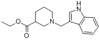 Structure of 1-(3-Indolylmethyl)nipecotic acid ethyl ester