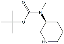 (S)-3-BOC-氨甲基哌啶盐酸盐结构式
