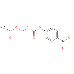 Structure of Carbonic acid, (acetyloxy)methyl 4-nitrophenyl ester