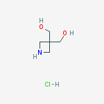 Structure of 3,3-Azetidinedimethanol hydrochloride