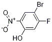 Structure of 4-Bromo-5-fluoro-2-nitrophenol