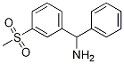 Structure of alpha-(3-Methylsulfonylphenyl)benzylaMine