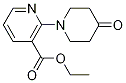 Structure of ethyl 2-(4-oxopiperidin-1-yl)nicotinate