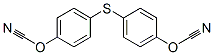 Bis-(4-cyanatophenyl)-sulfide结构式