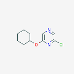 Structure of 2-chloro-6-(cyclohexyloxy)pyrazine