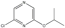 Structure of 2-chloro-6-isopropoxypyrazine