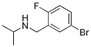 Structure of 1-BroMo-4-fluoro-3-(isopropylaMinoMethyl)benzene