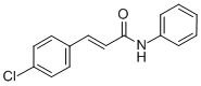 Structure of (E)-3-(4-Chlorophenyl)-N-phenylacrylamide