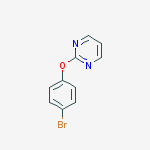 Structure of 2-(4-Bromophenoxy)pyrimidine