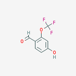 Structure of 4-HYDROXY-2-(TRIFLUOROMETHOXY)BENZALDEHYDE