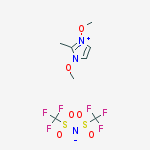 Structure of 1,3-Dimethoxy-2-methylimidazolium bis(trifluoromethylsulfonyl)imide