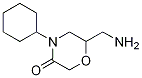Structure of 3-MORPHOLINONE, 6-(AMINOMETHYL)-4-CYCLOHEXYL-