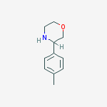 Structure of 3-(P-tolyl)morpholine