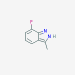 1H-Indazole, 4-bromo-5-fluoro-1-(4-fluorophenyl)-结构式