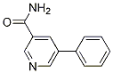 Structure of 5-phenylpyridine-3-carboxamide
