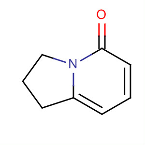 Structure of 5(1H)-Indolizinone, 2,3-dihydro-