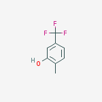 Structure of 2-Methyl-5-(trifluoromethyl)phenol