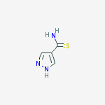 Structure of 1H-PYRAZOLE-4-CARBOTHIOIC ACID AMIDE