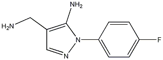 Structure of 5-Amino-1-(4-fluorophenyl)-1H-pyrazole-4-methanamine