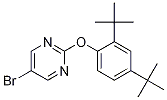 Structure of 5-BROMO-2-(2,4-DI-TERT-BUTYLPHENOXY)PYRIMIDINE