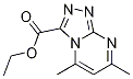 Structure of ETHYL 5,7-DIMETHYL-[1,2,4]TRIAZOLO[4,3-A]PYRIMIDINE-3-CARBOXYLATE