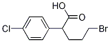 Structure of 5-broMo-2-(4-chlorophenyl)pentanoic acid