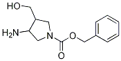 Structure of 1-Cbz-3-aMino-4-hydroxyMethylpyrrolidine