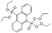 蒽-9,10-二(磷酸二乙酯)结构式