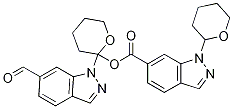 Structure of 1-(Tetrahydro-Pyran-2-Yl)-1H-Indazole-6-Carboxylic Acid