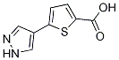 Structure of 5-(1H-Pyrazol-4-yl)-2-thiophenecarboxylic acid