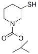 Structure of 3-Mercapto-piperidine-1-carboxylic acid tert-butyl ester