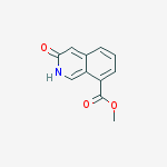 Structure of 3-hydroxy-isoquinoline-8-carboxylic Acid Methyl Ester