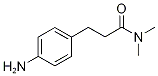 3-(4-氨基苯基)-N,N-二甲基丙酰胺结构式
