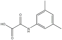 Structure of [(3,5-dimethylphenyl)amino](oxo)acetic acid