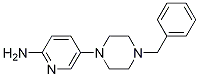 Structure of 5-(4-Benzyl-1-piperazinyl)-2-pyridinamine
