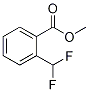 Structure of Benzoic acid,1-(difluoromethyl)-methyl ester